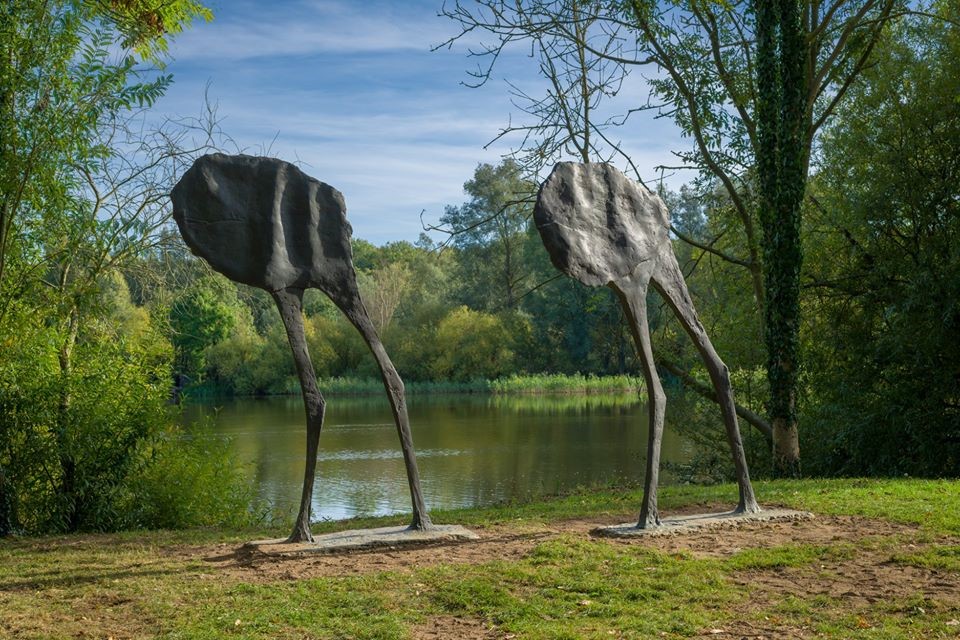 Mirage I and Mirage II, Elisabeth Frink, 1969, Photo Andy Crouch