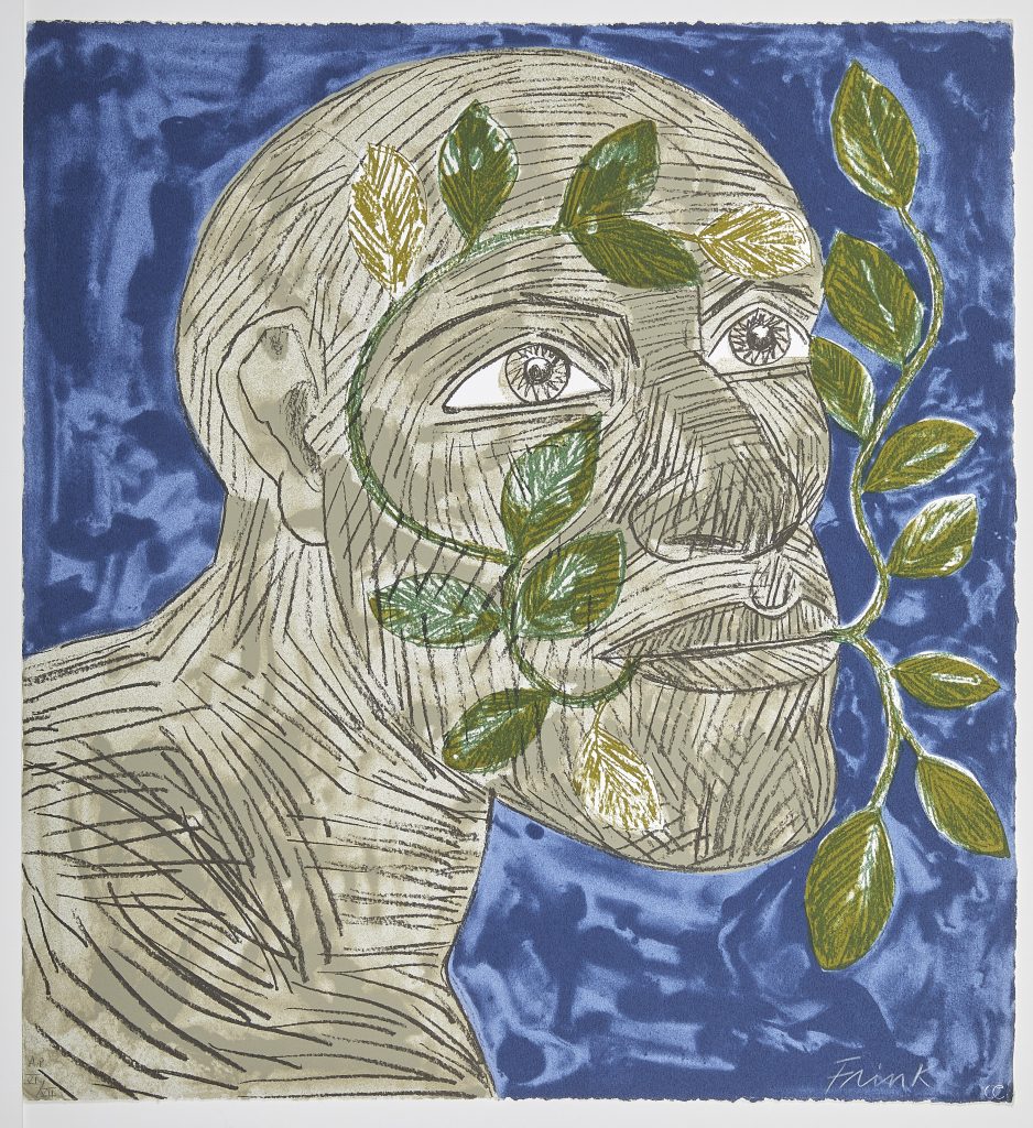 Green Man (Blue), Elisabeth Frink, 1992, Photo Pete Huggins