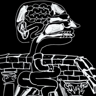 Architecture and the Body Thumbnail Drawing of a body