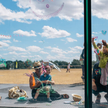 Sainsbury Centre Family Day_ photo by Katherine Mager A family day at the Sainsbury Centre. Photo: Katherine Mager