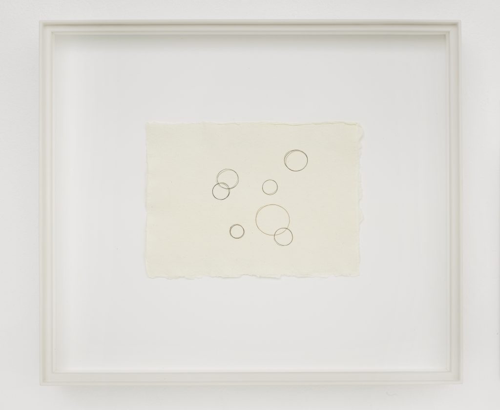 Mona Hatoum, Composition with Circles I, 2018. © Mona Hatoum. All rights reserved, DACS 2020. Photo: White Cube (Ollie Hammick) Work on paper by Mona Hatoum depicting circles
