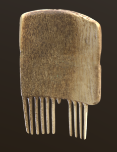 antler comb reverse