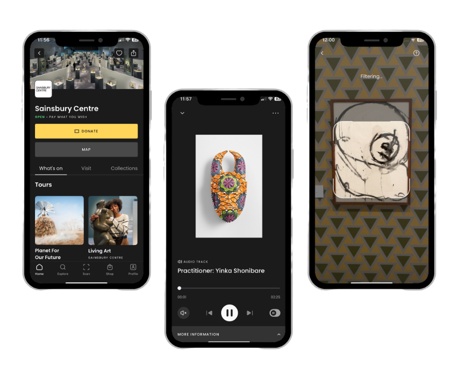 Phone previews for website