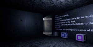 still image from a video game